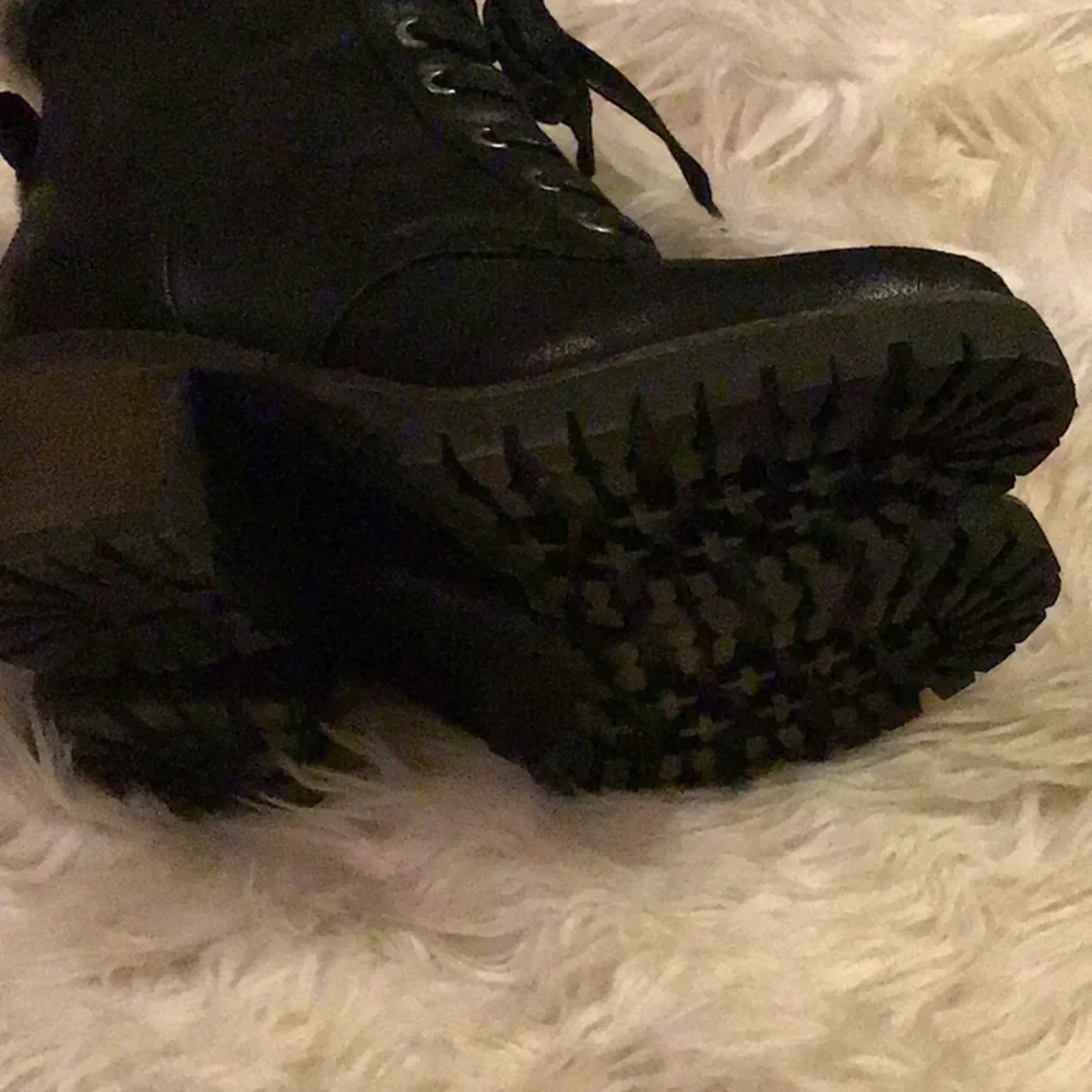 Steve Madden women’s black boots shoes size 8 - Picture 4 of 6